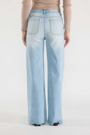 (OPEN PACK) Super High Rise Relaxed Wide with Waist String XP7004