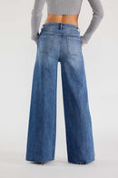 (OPEN PACK) Super High Rise Relaxed Wide with Waist String XP7004