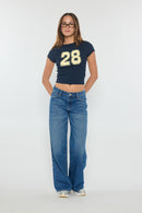 (OPEN PACK) Low Waist Baggy Wide with Side Piping XP7025