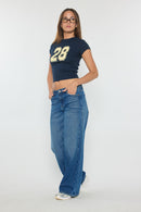 (OPEN PACK) Low Waist Baggy Wide with Side Piping XP7025