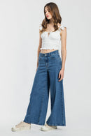 (OPEN PACK) High Rise Super Wide Leg Jeans XP7042