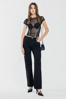 (OPEN PACK) High RIse Relaxed Straight Jeans XP7050