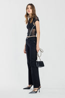 (OPEN PACK) High RIse Relaxed Straight Jeans XP7050