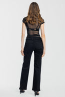 (OPEN PACK) High RIse Relaxed Straight Jeans XP7050