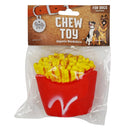 Bonita Pet Plastic  Squeaky Fries Pet Toy