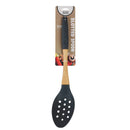 Bonita Home Grey Nylon Slotted Spoon with Grip - 13in