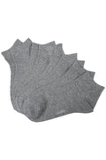 YM04 60 Pairs Shoe Size 9â€“12, Soft Stretch Fabric, 4-Pair Bundles, Made in Korea Cotton Quarter Socks