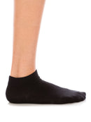YM04 60 Pairs Shoe Size 9â€“12, Soft Stretch Fabric, 4-Pair Bundles, Made in Korea Cotton Quarter Socks