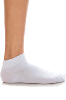 YM04 60 Pairs Shoe Size 9â€“12, Soft Stretch Fabric, 4-Pair Bundles, Made in Korea Cotton Quarter Socks