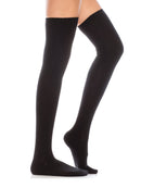 YM43 12 Pairs Soft & Stretchy, Shoe Size 6-9, Made in Korea Over the Knee High Cotton Socks