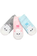 YM65 24 Pairs(8 Bundles of 3 Pairs) Women's Foot Liners