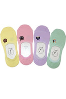 YM79 12 Pairs Cotton Foot Liners â€“ No Show Socks for Women