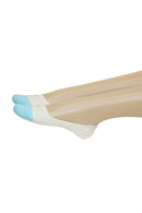YM82 12 Pairs 4 Assorted Color Cotton Foot Liners â€“ No Show Socks