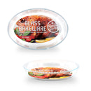Bonita Home Oval Glass Bakeware 9x13in, 101.4oz