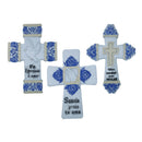 Bonita Home Cross Plaque Spanish Phrase - 5.9in