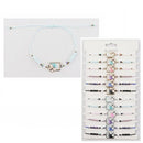 Adjustable Beaded Charm Bracelet 3837 (12 units)