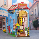 DIY Miniature Book Nook Kit | Peanuts Storybook Corner