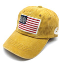 American Flag Stone Wash Baseball Cap (1 unit)