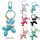 Balloon Dog Keychain 0420R (12 units)