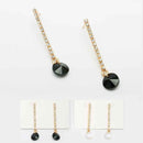 Bar Crystal Drop Earrings 34596BC (12 units)