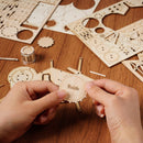 3D Modern Wooden Puzzle | Drum Kit