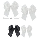 Black & White Hair Bows 1122BW (24 units)