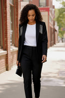 Holiday Glam Tassel Blazer (Open Pack)