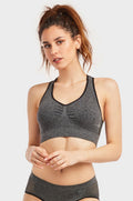 SOFRA LADIES SEAMLESS SPORTS BRA (BR0237SP2)