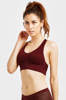 SOFRA LADIES SEAMLESS SPORTS BRA (BR0237SP2)
