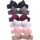 SOFRA LADIES PUSH-UP PLAIN BRA (BR4186PU1)