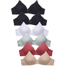 MAMIA LADIES NO WIRE PLAIN COTTON BRA (BR4242PN3)