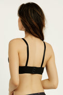 SOFRA LADIES COTTON PLAIN 3 HOOK BRA (BR4307P4)
