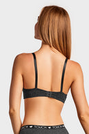 SOFRA LADIES PLAIN COTTON 3HOOK BRA (BR4360P2)