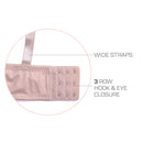 SOFRA LADIES PLAIN COTTON 3HOOK BRA (BR4360P2)