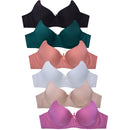 MAMIA LADIES PLAIN FULL CUP BRA (BR4500P3)