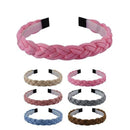 Braided Fabric Headband 51232KN (12 units)