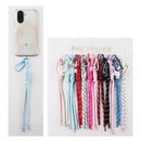 Braided Rope Keychain with Clip Phone Holder 2946 (12 units)