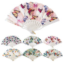 Butterfly Printed Fan 11294 (12 units)