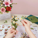 3D Wooden Puzzle | Flower Basket