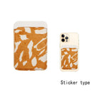Cell Phone Stick On Card Wallet NC Natural (1 units)