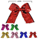 Cheer Shape Sequin Hair Bow 24400D (12 units)