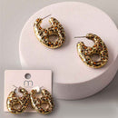 Cheetah Tab Hoop Earring 38987 (12 units)