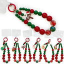 Christmas Beaded Phone Strap 30109 (12 units)