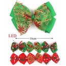 Christmas LED Light Hair Bow 4629 (12 units)