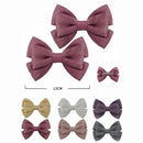Classic Double-Layer Bow Hair Clip 1867BN (24 units)