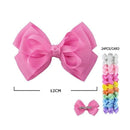 Classic Ribbon Bow Hair Clip – Cute & Everyday 1057P (24 units)