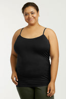 SOFRA LADIES POLY CAMISOLE PLUS SIZE (CM900X)