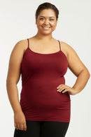 SOFRA LADIES POLY CAMISOLE PLUS SIZE (CM900X)