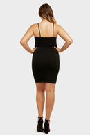 SOFRA LADIES LONG POLY CAMISOLE PLUS SIZE (CM901X)