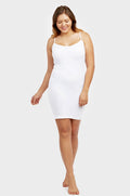 SOFRA LADIES LONG POLY CAMISOLE PLUS SIZE (CM901X)
